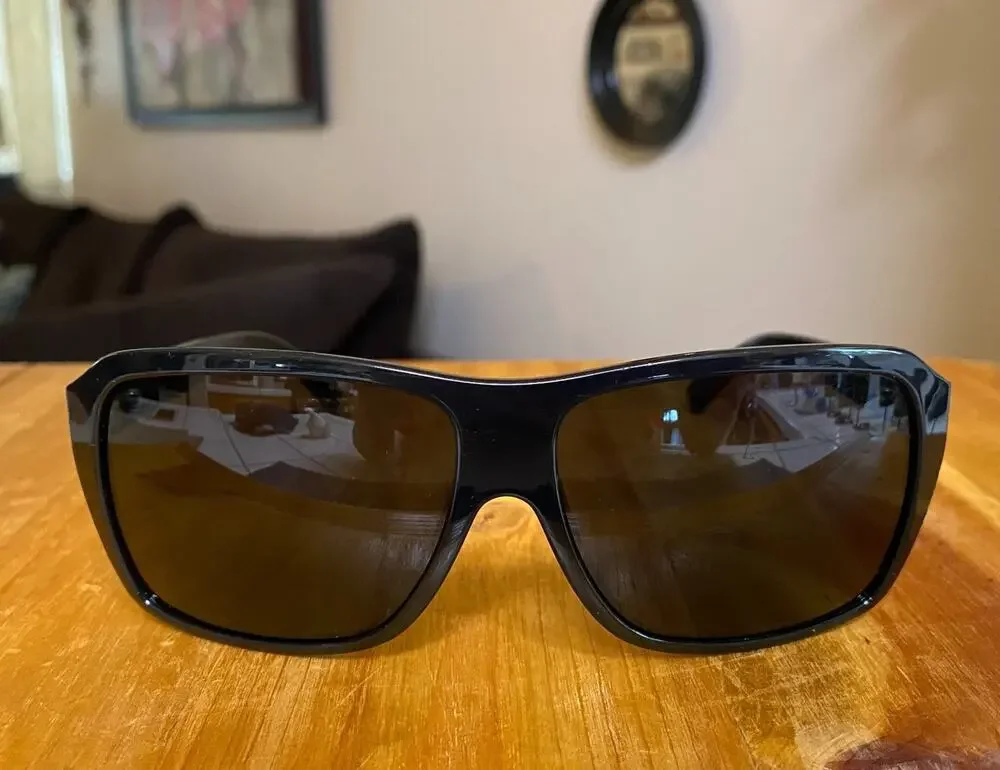 Vintage Y2K Electric Captain AHAB Black Sunglasses Snow Surf California Eyewear
